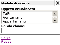 Formularz szukania