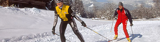 Cross-country skiing in South Tyrol