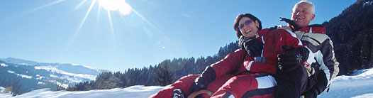 Sledding in South Tyrol